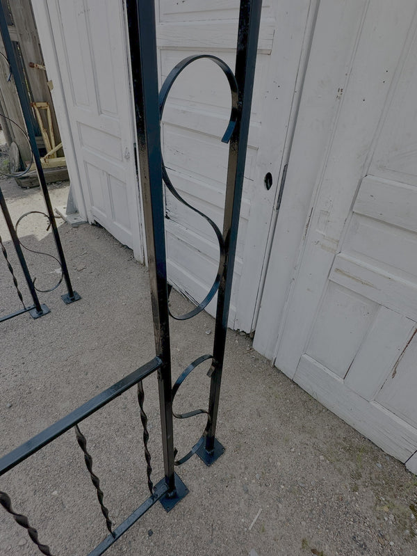 Antique Wrought Iron Custom-Fabricated Arbor GA20280