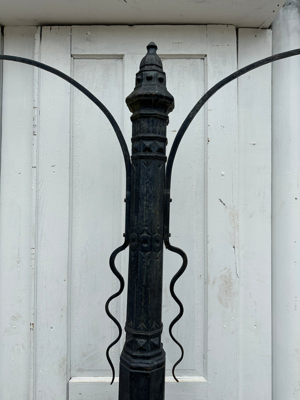 19th Century Cast Iron Plant Hanging Post GA20295