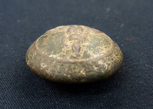 Civil War Dug Cold Harbor Battlefield Virginia State Seal Button GS010927