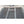 Load image into Gallery viewer, Iron Diamond Grid Fencing Panels (Lot of 9) #GA4237
