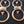 Load image into Gallery viewer, Architectural Salvage Brass Round Drawer Pull Handles With Heart Shapes Set of 6
