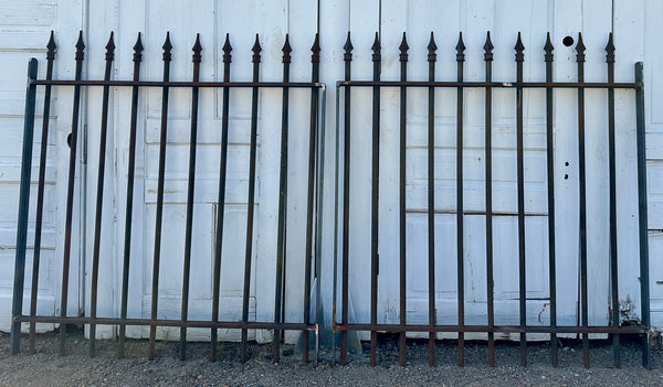 Restored Antique Iron Fencing Pair GA20371