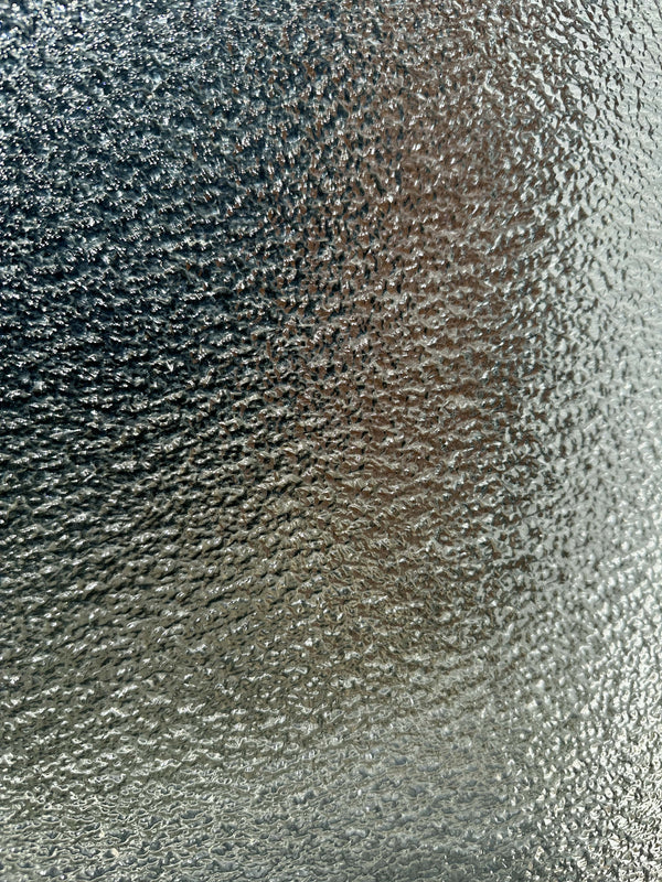 Pair of Clear Pebble Glass Panes GA20376