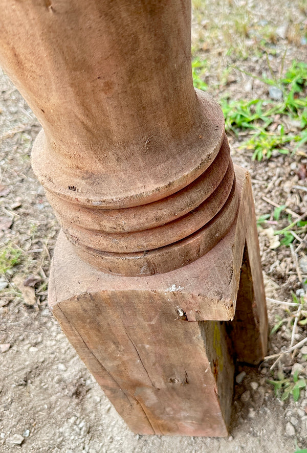 Restored Heart Pine Newel Post GA20430