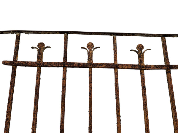Antique Wrought Iron 81"+ Tall Gate GA20742
