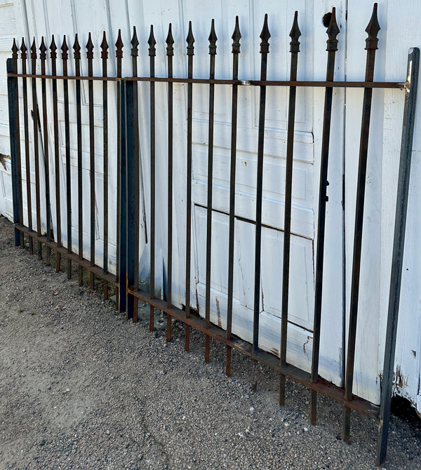 Restored Antique Iron Fencing Pair GA20371