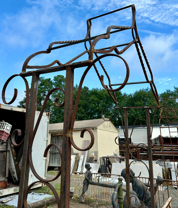 8 Ft Wrought Iron Arbor GA20279