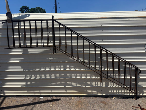 Pair of Wrought Iron Stair Railings GA21228