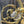 Load image into Gallery viewer, Ornate 4 Light Brass Chandelier with Pleated Etched Shades GA10208
