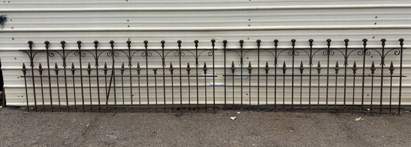 Double Finial Fence Panels GA21215