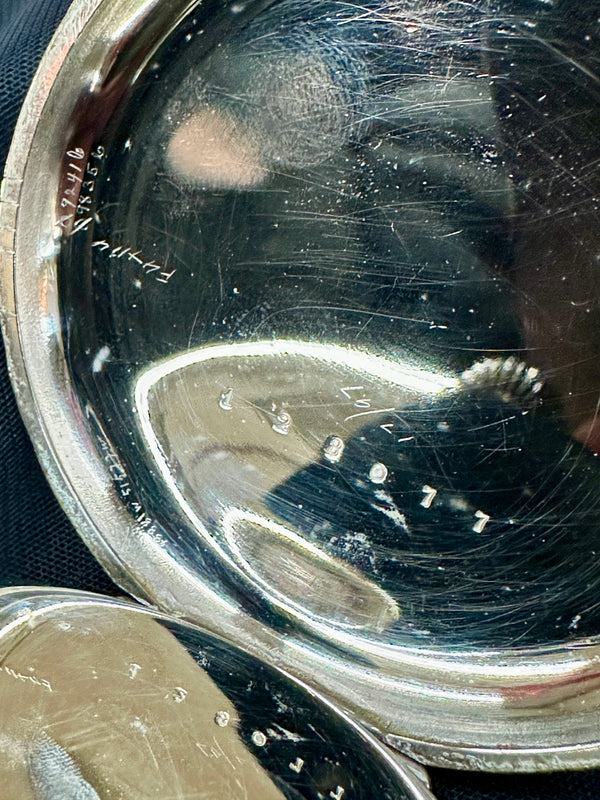 20th Century Sterling Silver 8 Days Mappin & Webb Travel Watch GA20545