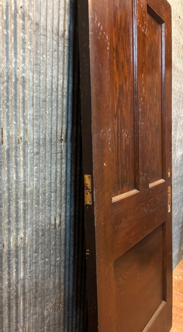 3-Panel Wooden Door GA21472