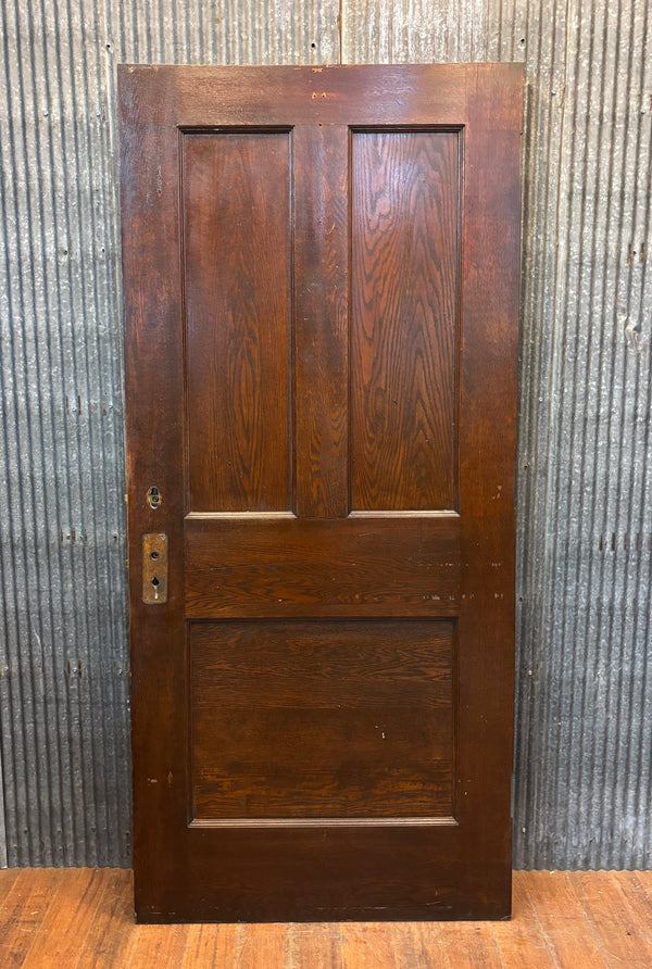 3-Panel Wooden Door GA21486