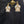 Load image into Gallery viewer, Brass 2-Light Chandelier with Shades GA21193
