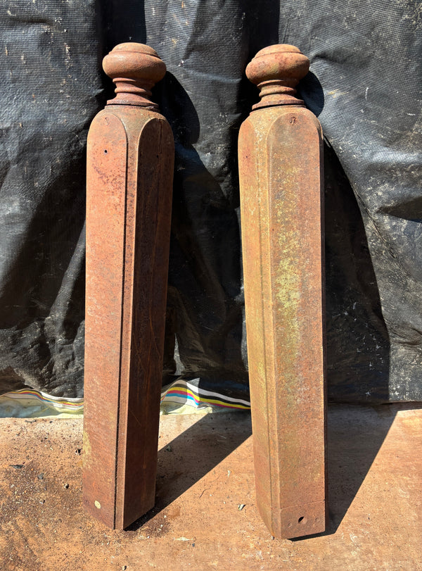 Pair of Cast Iron Newel Posts GA21629