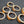 Load image into Gallery viewer, Architectural Salvage Round Red Brass Drawer Pull Handles Set of 7

