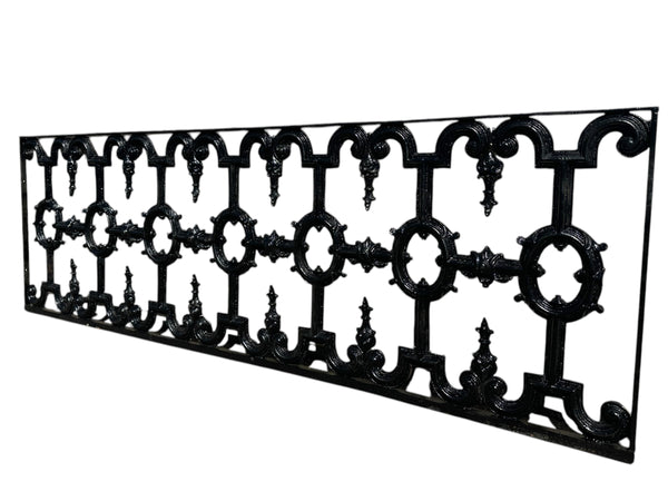 Ornate Restored  Antique Wrought Iron Fencing GA20892