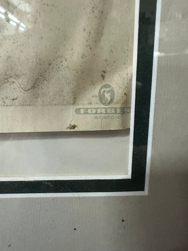 Original 1917 WWI "FIGHT OR BUY BONDS Third Liberty Loan" Framed Poster GA20299