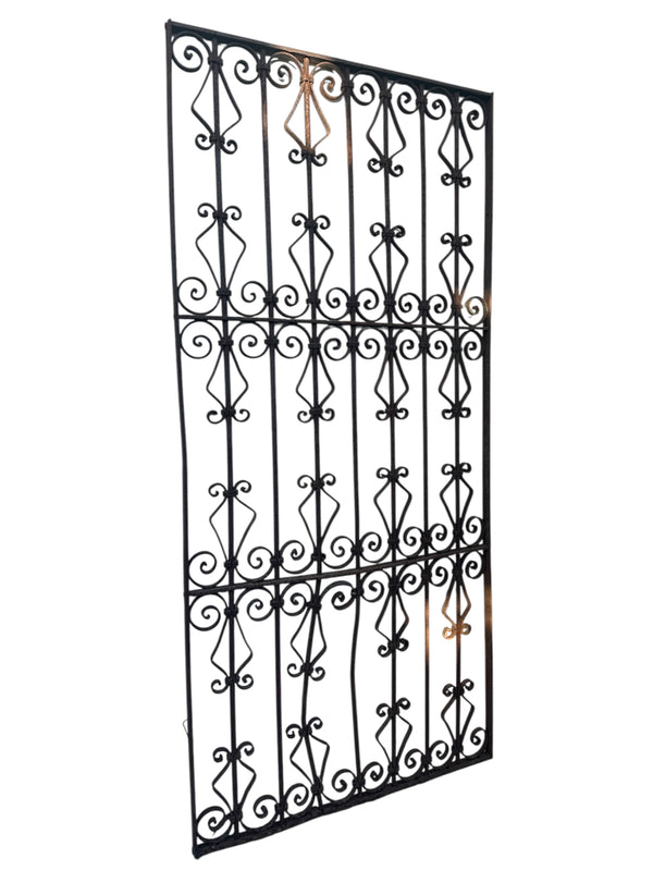Antique Wrought Iron 75" Tall Gate GA20643