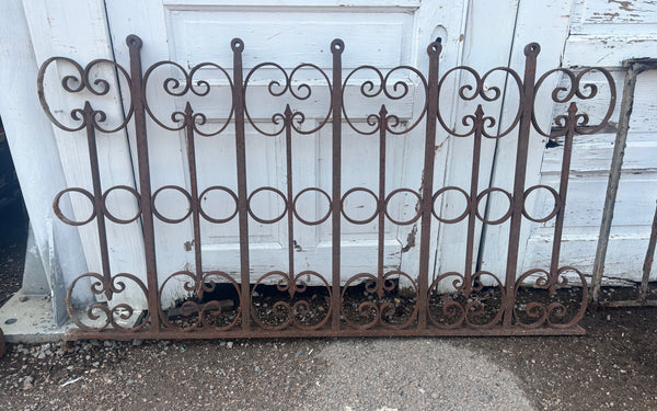 5 Foot Iron Fence Panel GA21300