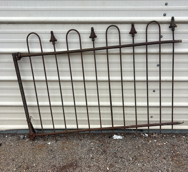 4 Foot Iron Hairpin Fence Panel GA21286