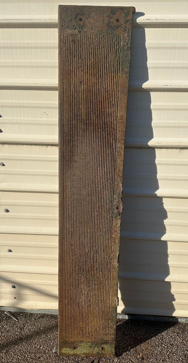 Single 59" Long Cast Iron Stair Tread GA20823