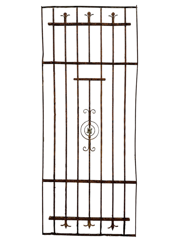 Antique Wrought Iron 81"+ Tall Gate GA20742