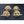 Load image into Gallery viewer, Set of 4 Ornate Heavy Duty Art Nouveau Brass &amp; Bronze Door Pulls GA1090
