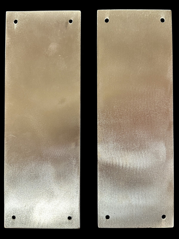 Pair of Red Brass Door Push Plates GA20780