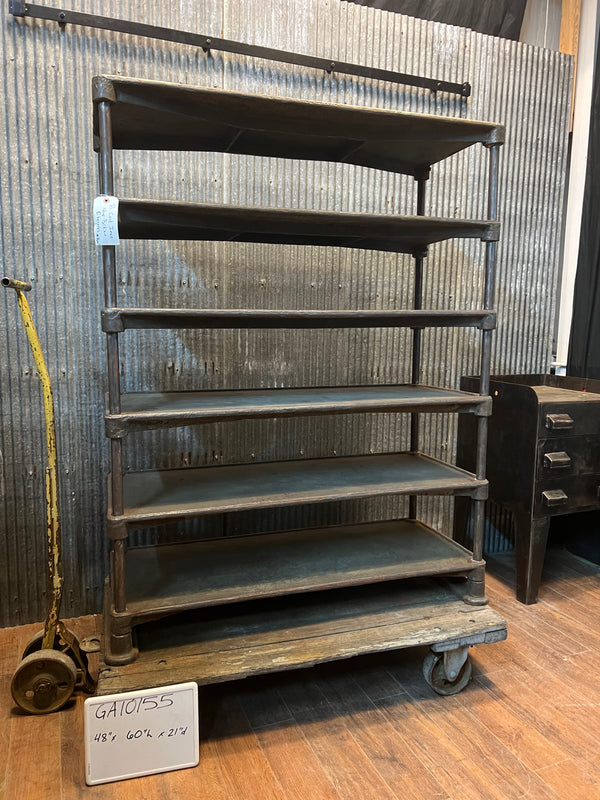 6 Tier Industrial Cast Iron Shelf GA10155