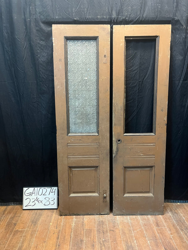 1-Lite 1-Panel French Doors GA10274