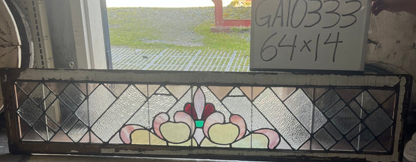 Stained Glass Transom Window GA10333