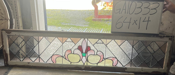 Stained Glass Transom Window GA10333