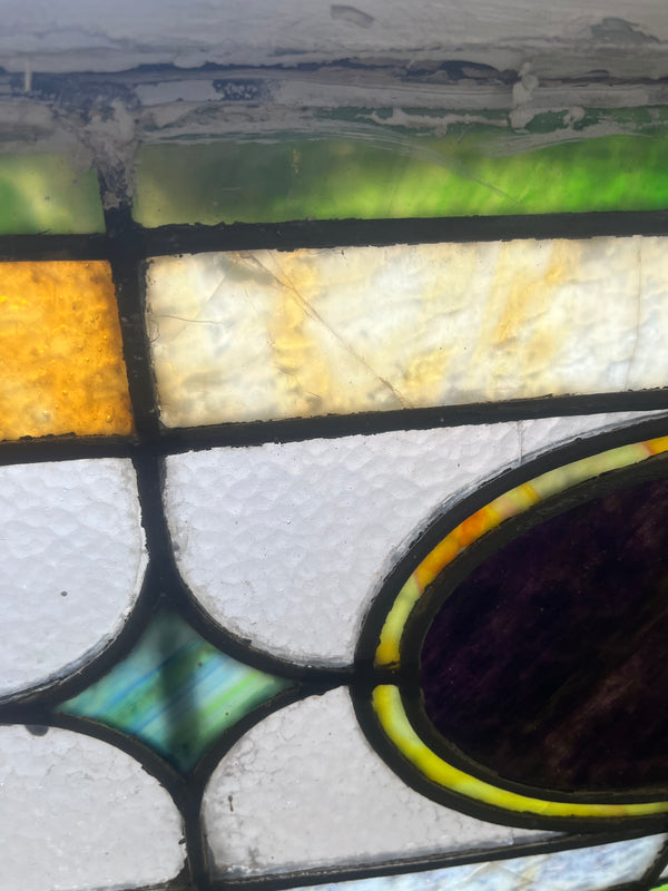 Stained Glass Transom Window GA10334