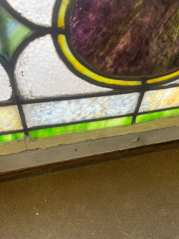 Stained Glass Transom Window GA10334