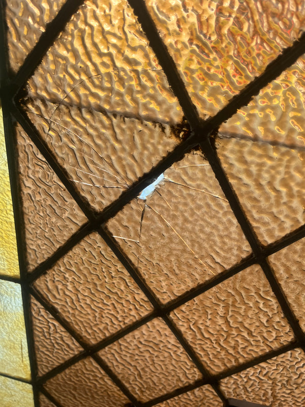 Arched Stain Glass Window GA10356