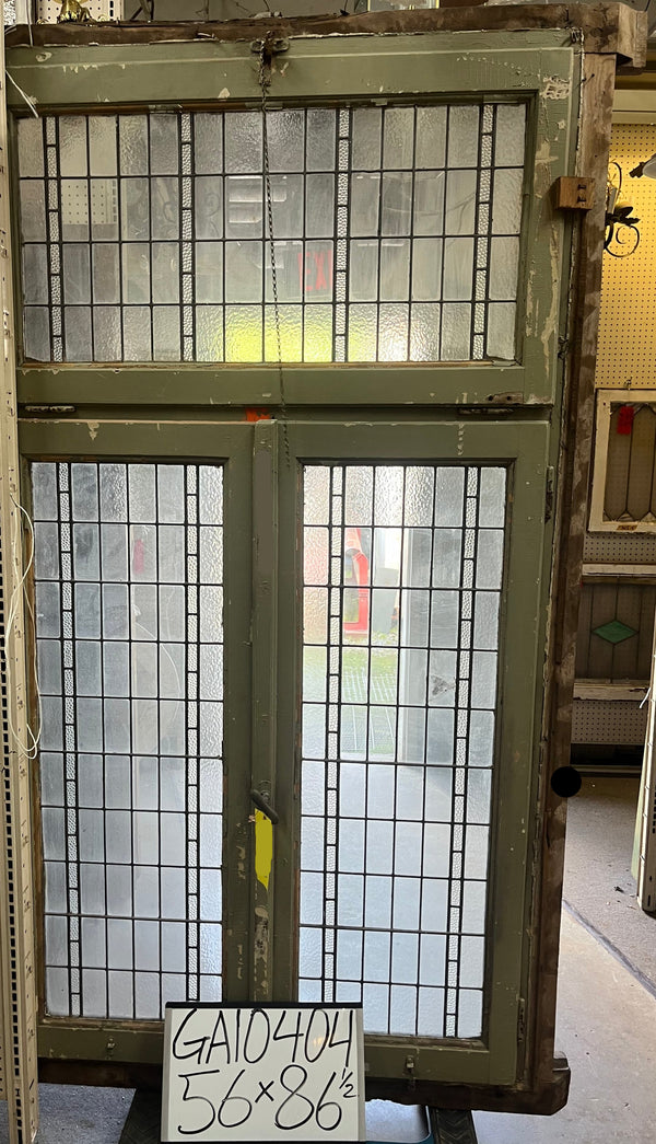 Framed Window w/ Transom GA10404