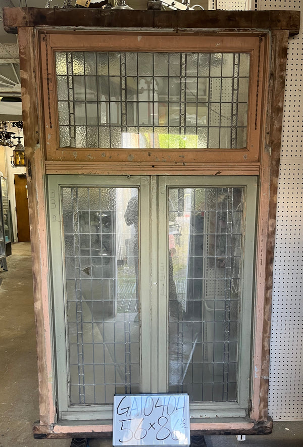 Framed Window w/ Transom GA10404