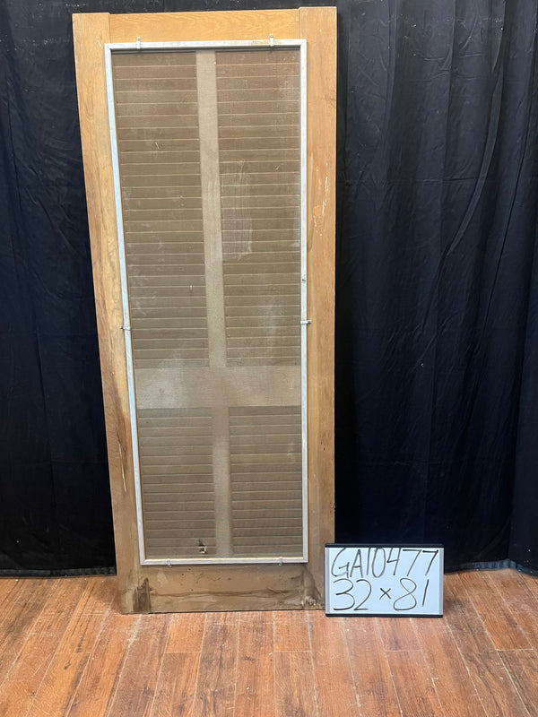 Louvered Screen Door GA10477