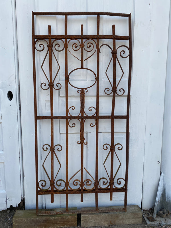 Antique Iron Gate GS20209 - 26" wide x 55 1/2" tall