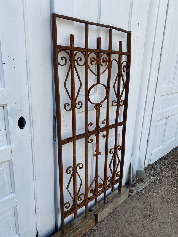 Antique Iron Gate GS20209 - 26" wide x 55 1/2" tall