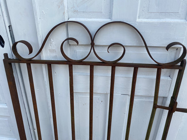 Antique Iron Gate GS20210 - 34 3/4" wide x 38 1/2" tall