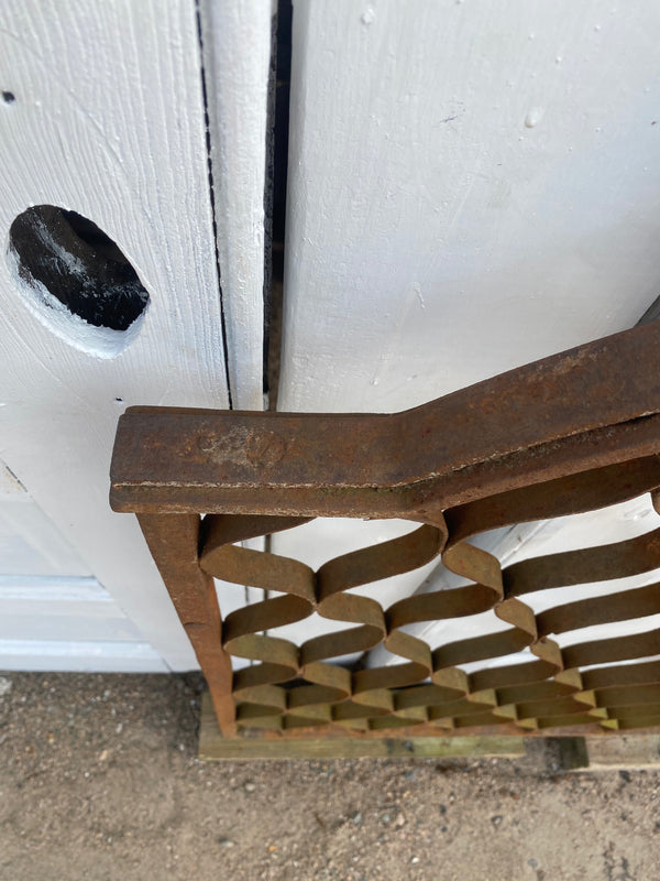 Antique Iron Gate GS20218 - 37 1/2" wide x 39 3/4" tall