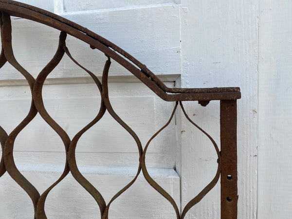 Antique Iron Gate GS20218 - 37 1/2" wide x 39 3/4" tall