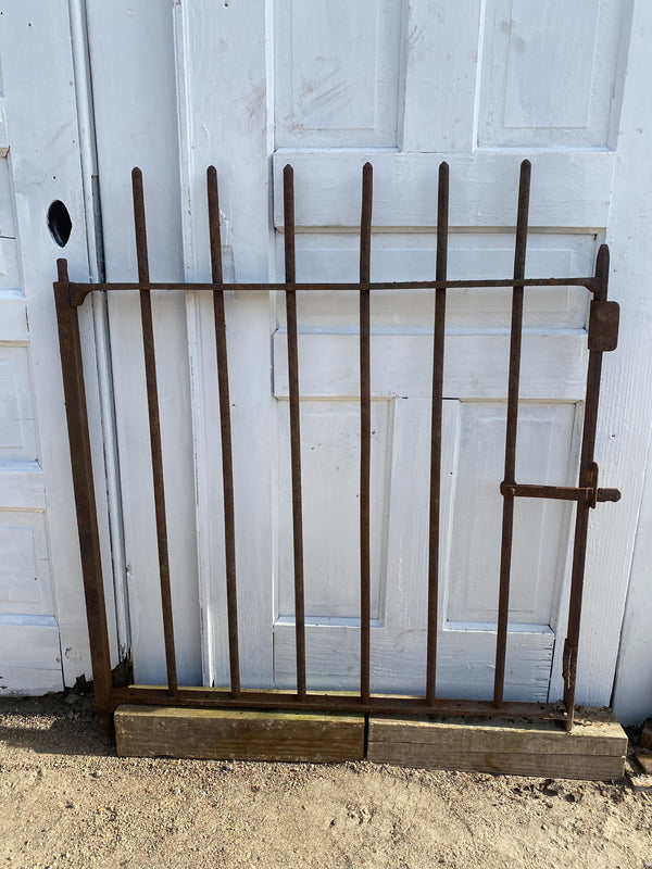 Antique Iron Gate GS20224 - 34 1/2" wide x 37 1/2" tall