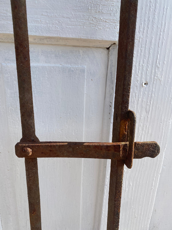 Antique Iron Gate GS20224 - 34 1/2" wide x 37 1/2" tall