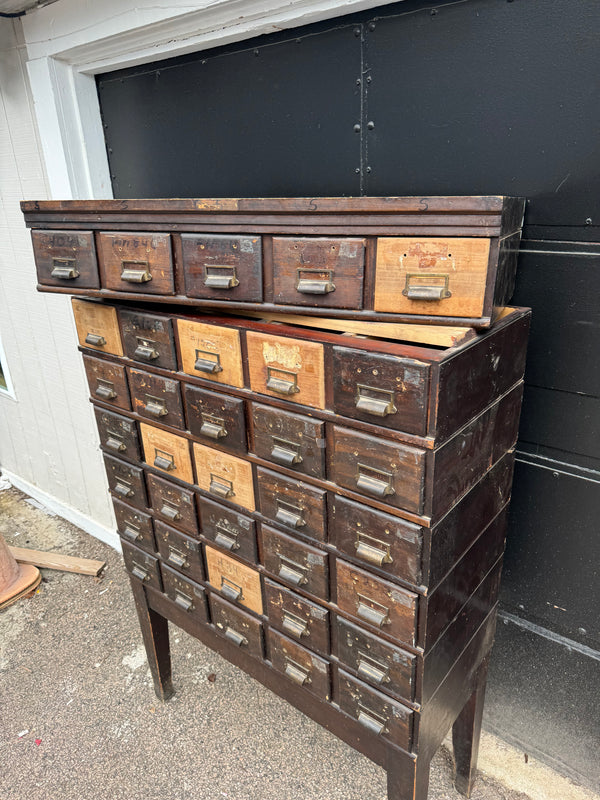 Stackable Multi-drawer Hardware Cabinet with stand