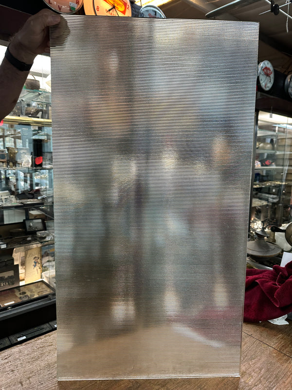 Striated Clear Glass Window Pane GA20172