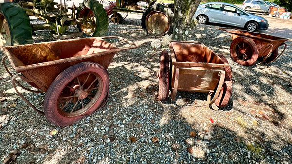 1920's Hand-Riveted Material Handling Carts - 6 Available GA20173