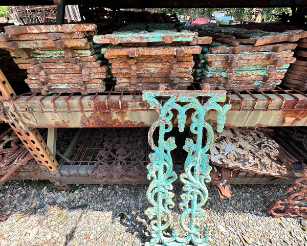 Aqua Patina Fence Insert Panels - 17 Available GA20174